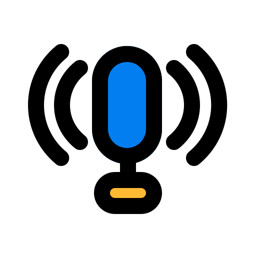 Voice command Generic Outline Color icon