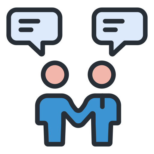 Conversation Generic Outline Color icon