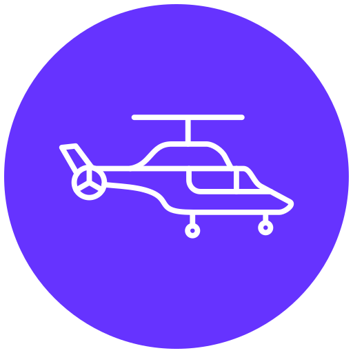 helicóptero icono gratis