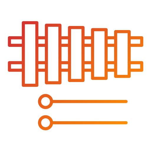 xilófono icono gratis