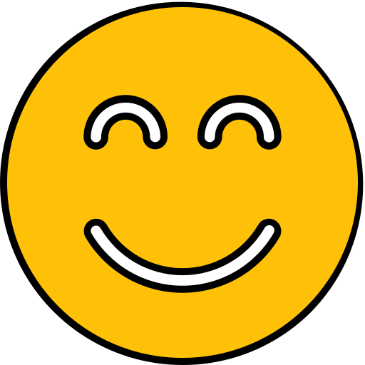 Smile Generic Outline Color icon