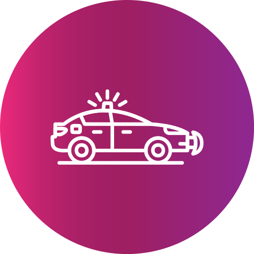 polizeiauto kostenlos Icon polizeiauto kostenlos Icon