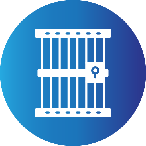 Jail Generic Blue icon