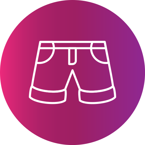 pantalones cortos icono gratis