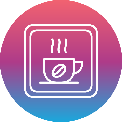 Coffee shop Generic Flat Gradient icon