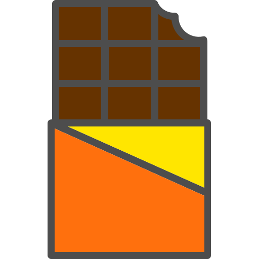 Chocolate bar free icon