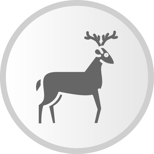 Deer Generic Grey icon