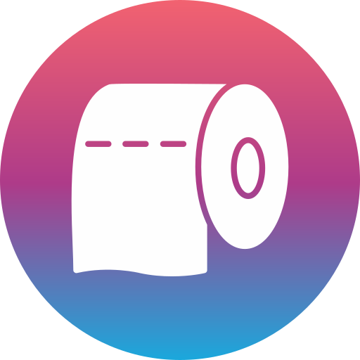 papel higiénico icono gratis