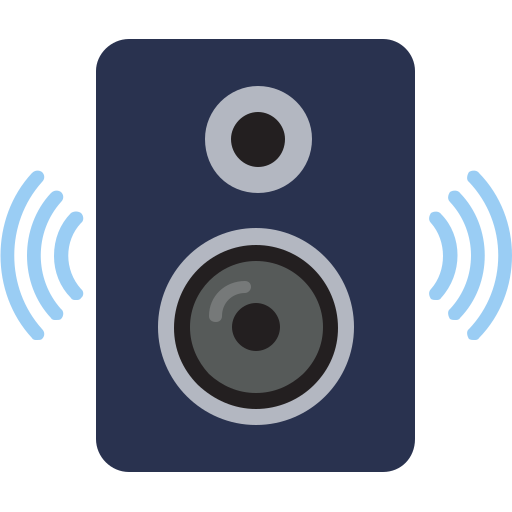 altavoz icono gratis