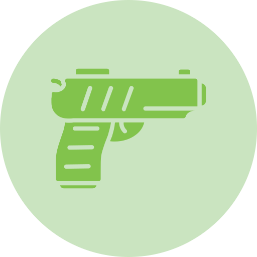 Gun free icon