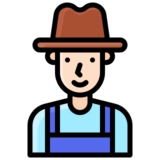 Farmer Generic Outline Color icon