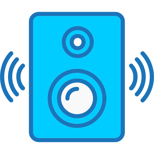 altavoz icono gratis