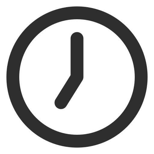 Clock Generic Basic Outline icon