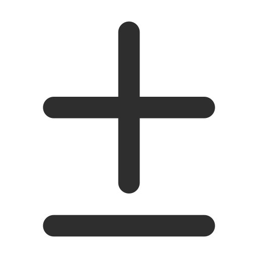 Positive And Negative Generic Basic Outline Icon