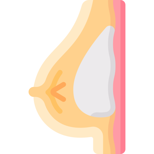 Breast implant free icon Breast implant free icon