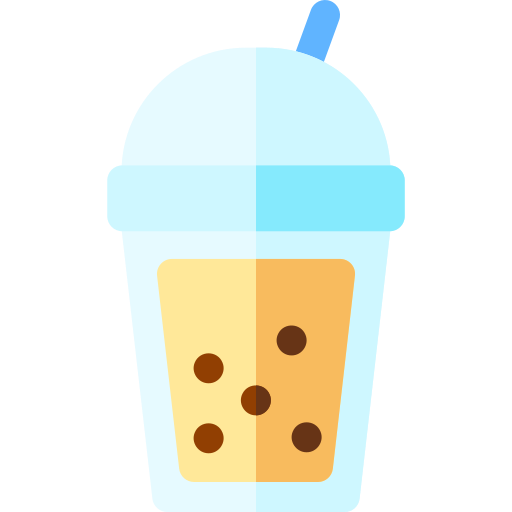 Bubble tea Basic Rounded Flat icon