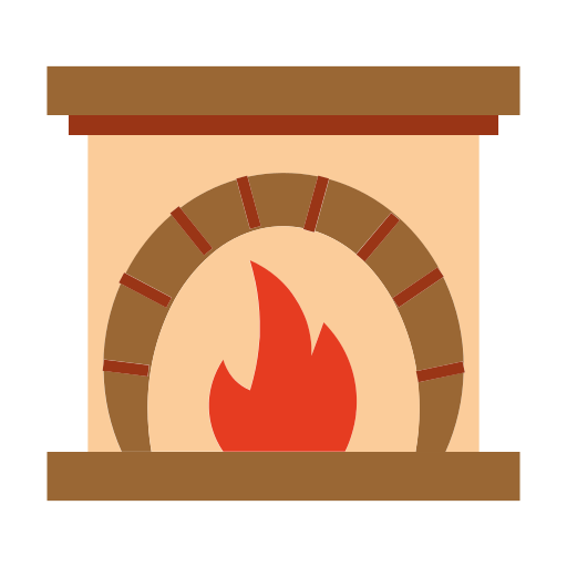 chimenea icono gratis