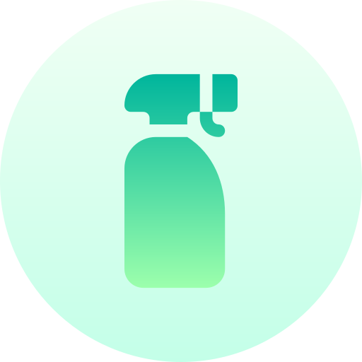 botella de spray icono gratis