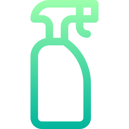 botella de spray icono gratis