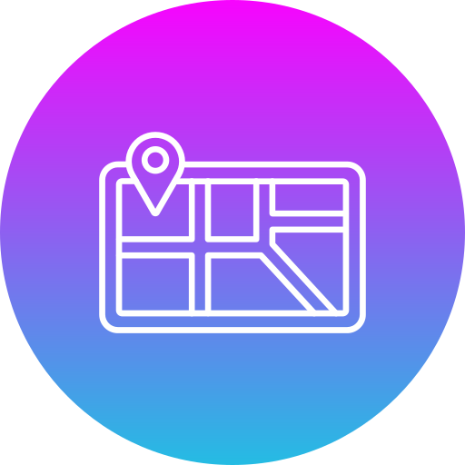 GPS Generic Flat Gradient icon