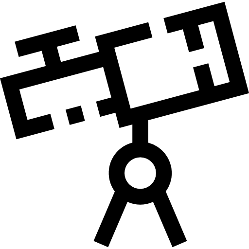 télescope Icône gratuit