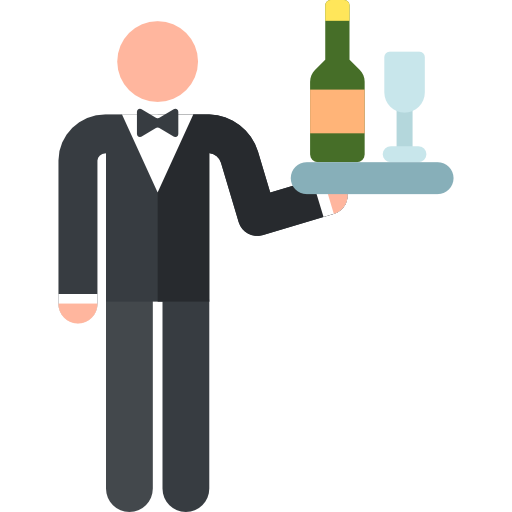 bedienung kostenlos Icon