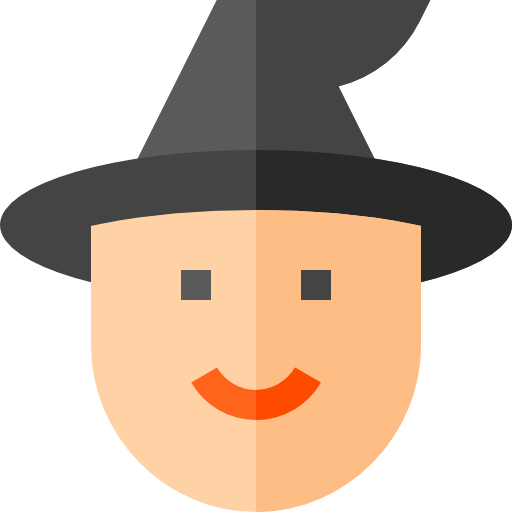 sorcière Icône gratuit