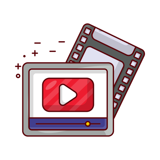 carrete de película icono gratis