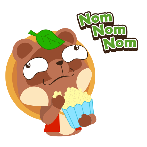 manger gratuit sticker