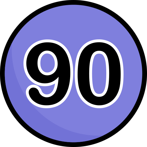 90 бесплатно иконка