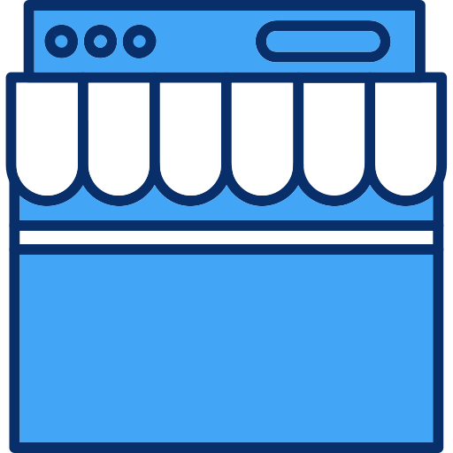 tienda en línea icono gratis