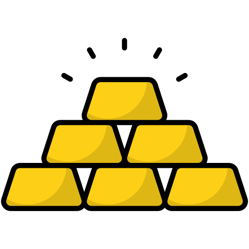 Gold bar - Free business and finance icons