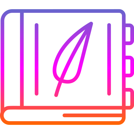 Libro de historia icono gratis