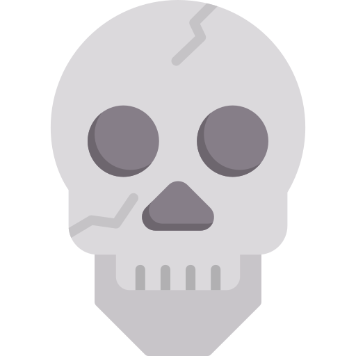 Skull Generic Flat icon