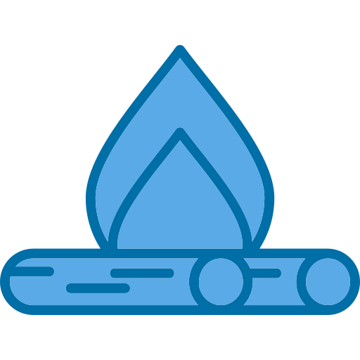 hoguera icono gratis