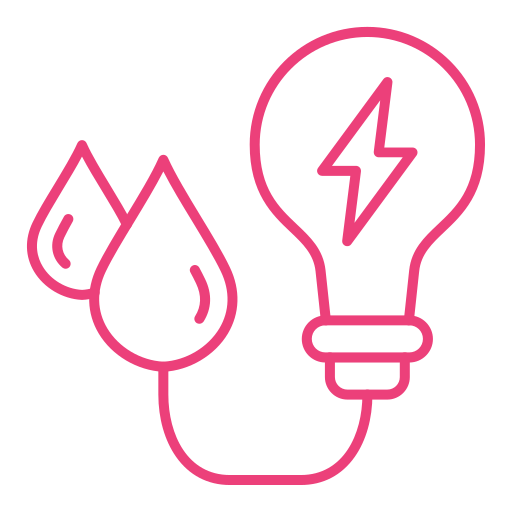 Energía limpia icono gratis