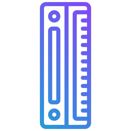 Ruler free icon Ruler free icon