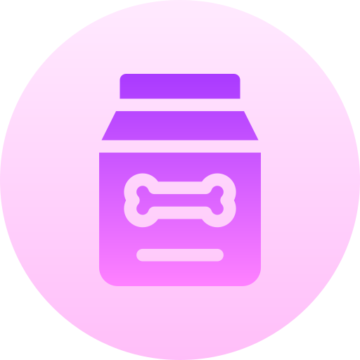 alimentos para mascotas icono gratis