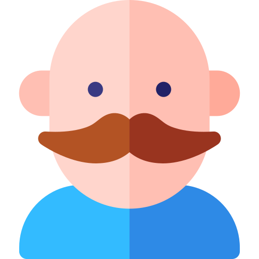 Mustache free icon
