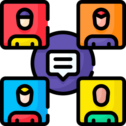 conversa em grupo grátis ícone conversa em grupo grátis ícone
