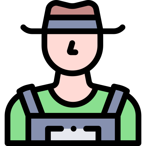 agricultor icono gratis