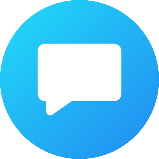 Chat Generic Flat Gradient icon