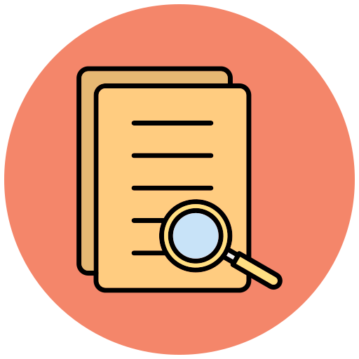 Research Generic Outline Color icon