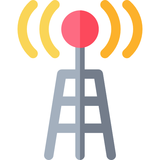 antena de radio icono gratis