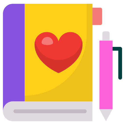 Diary Generic Flat icon