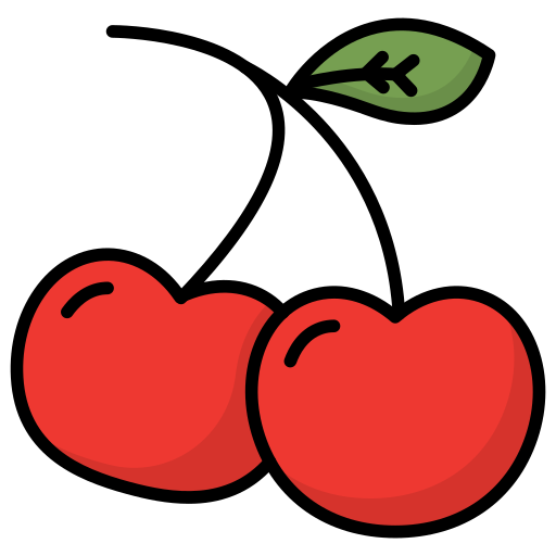 Cherry Generic Outline Color icon