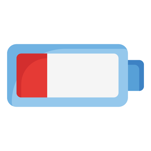 low battery icon