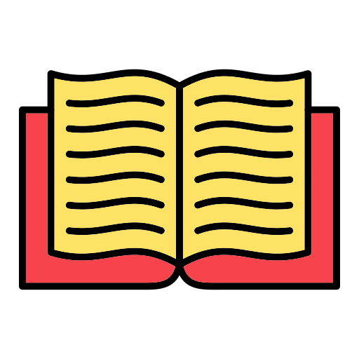 Book Generic Outline Color icon