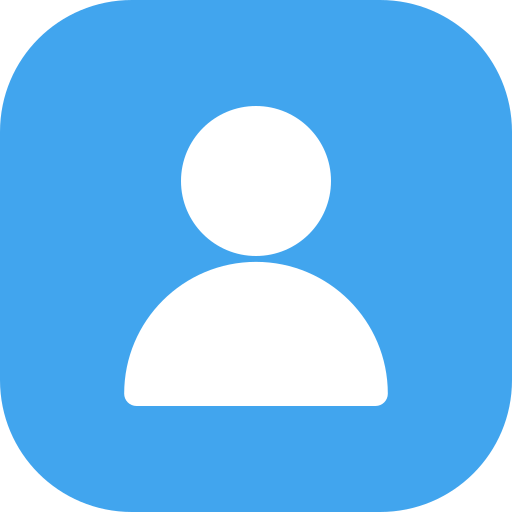 User Generic Blue icon