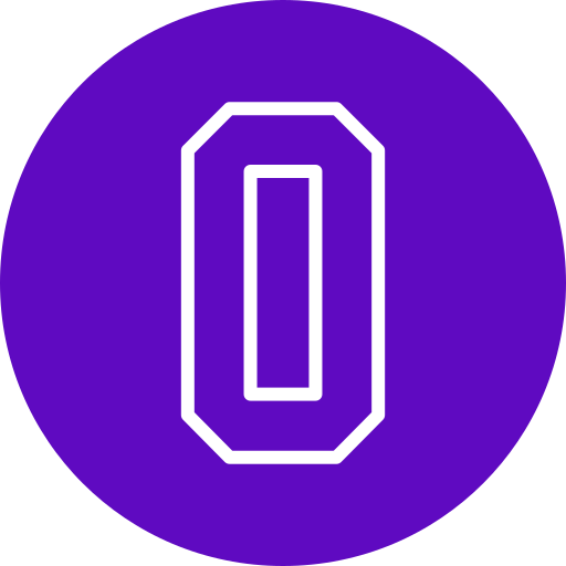 letra o icono gratis